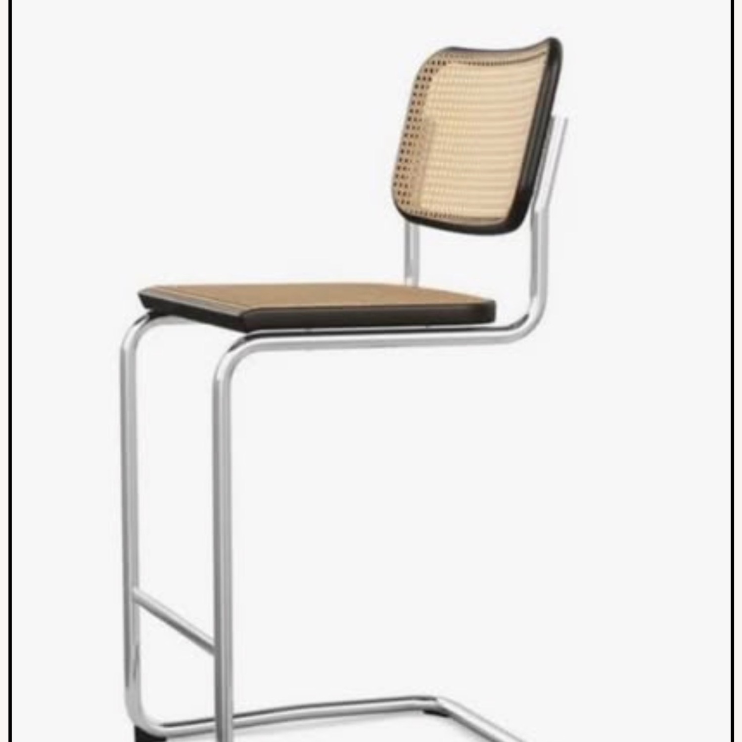 Wayfair Rattan Bar Stool with Black Frame - image-2