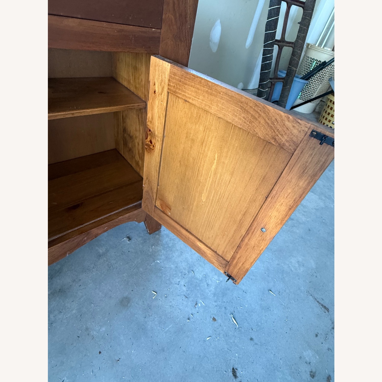 Vintage Pennsylvania House Wood Side Table Storage - image-11