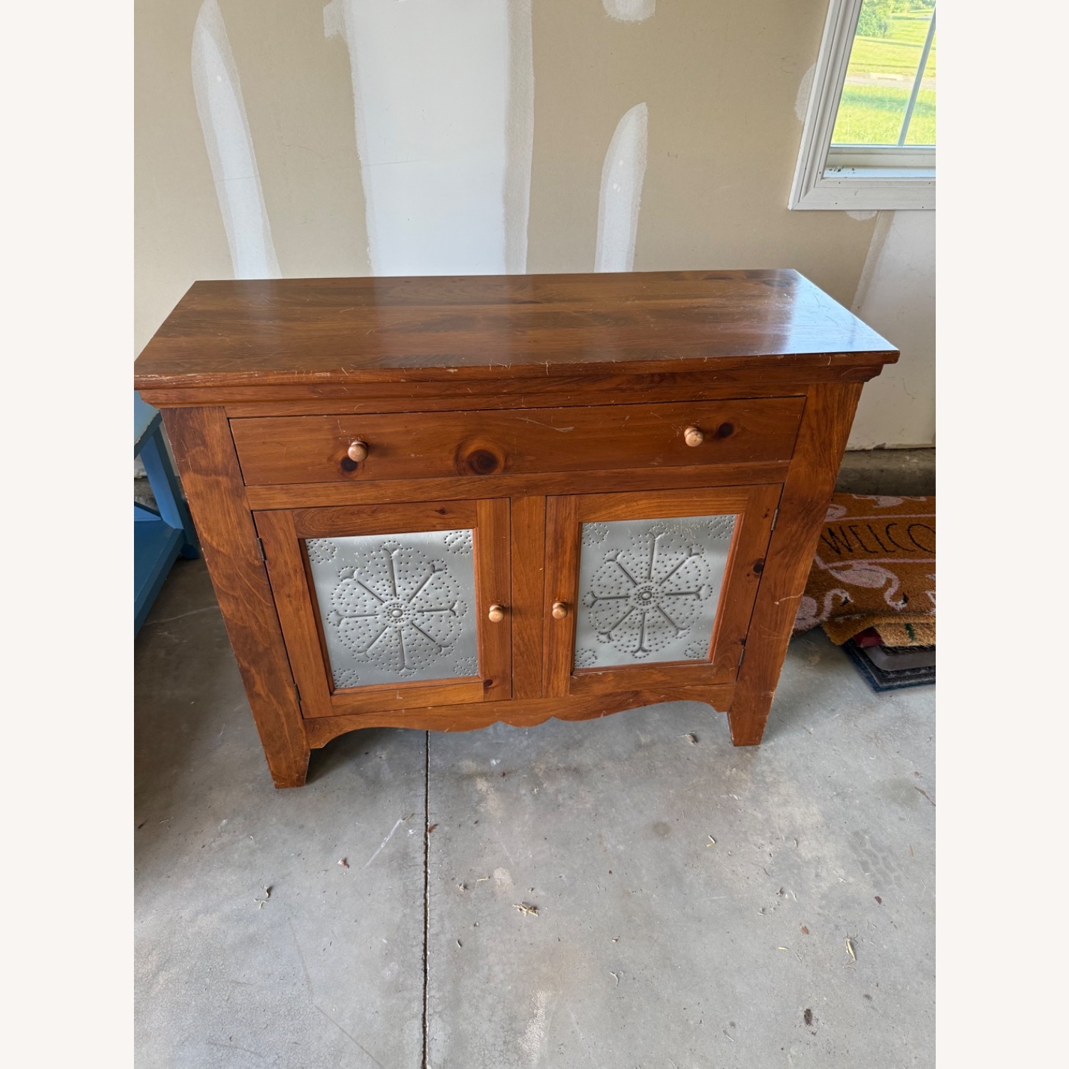 Vintage Pennsylvania House Wood Side Table Storage - image-1