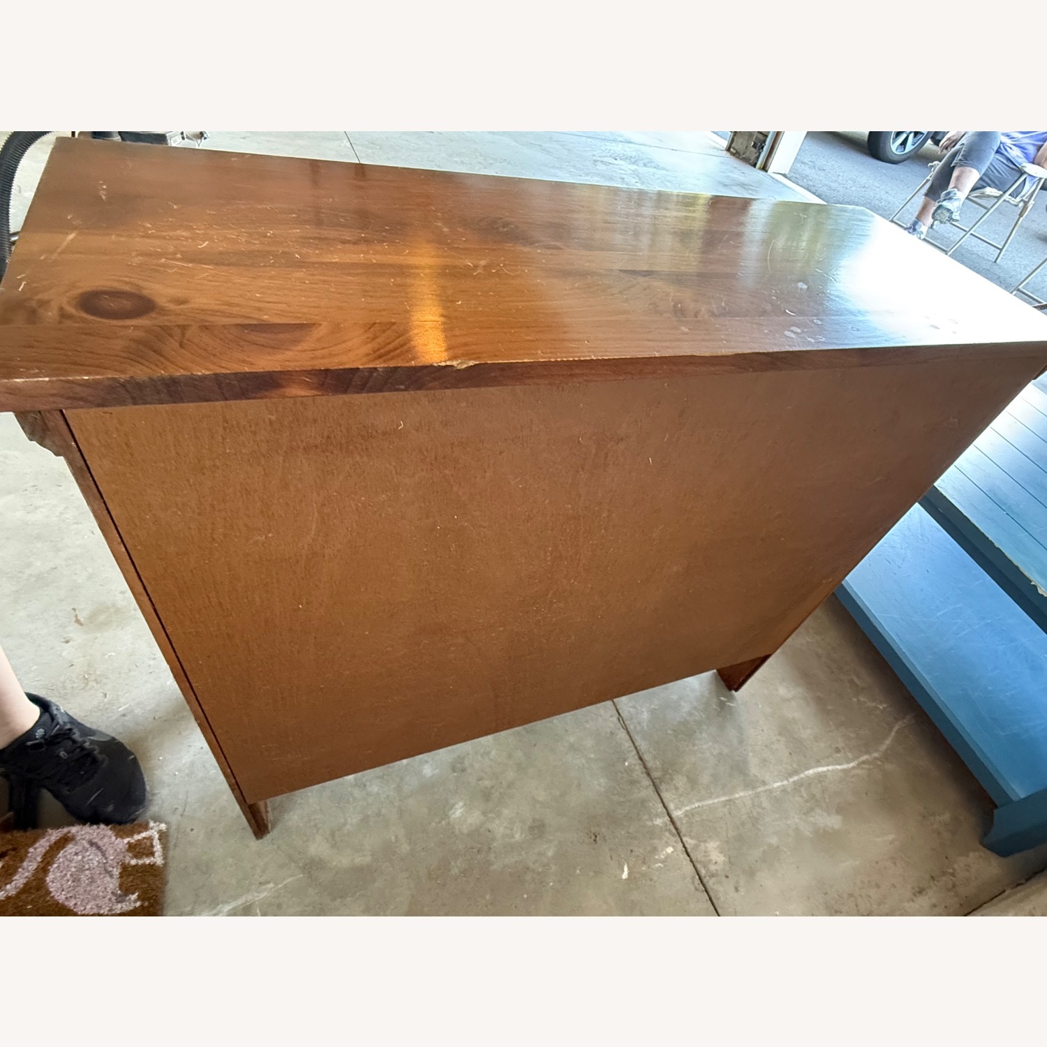 Vintage Pennsylvania House Wood Side Table Storage - image-3