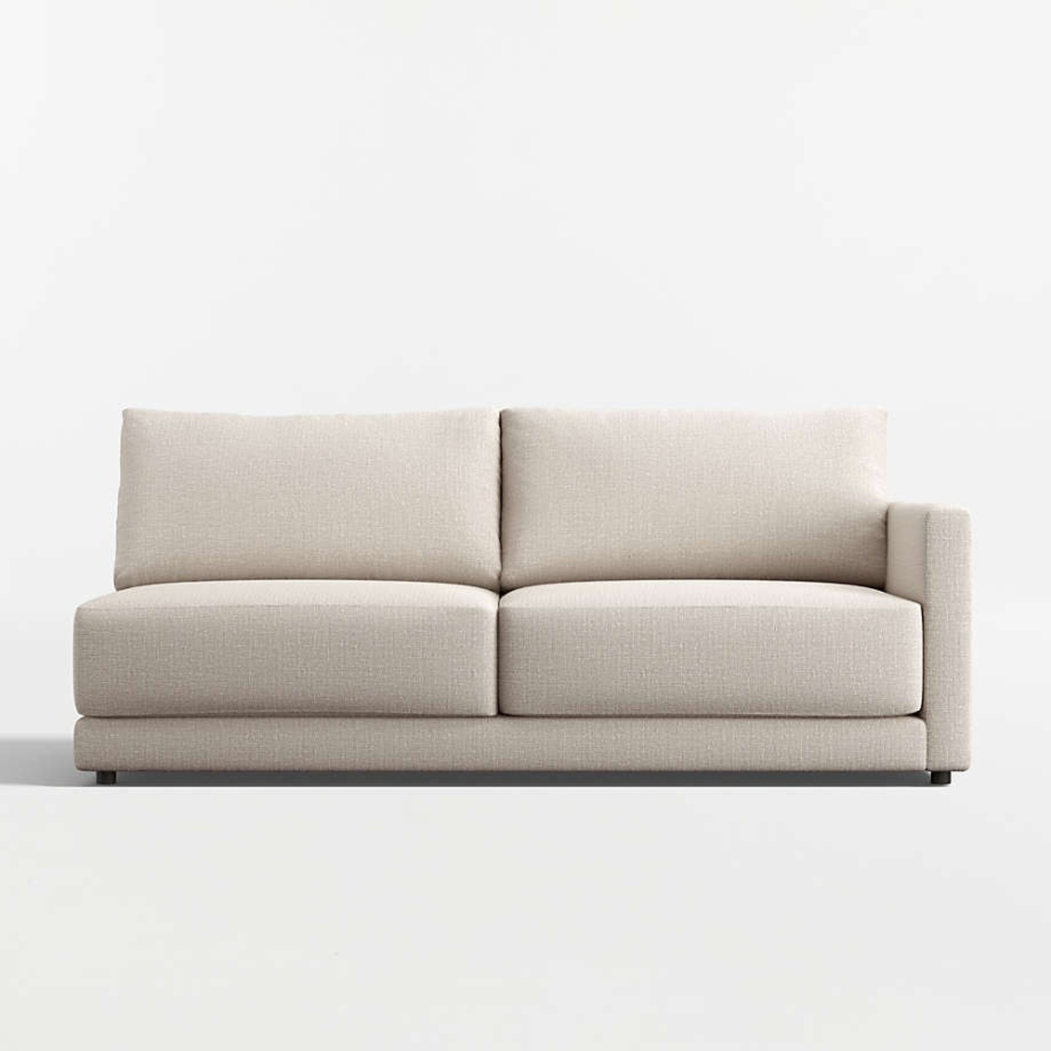 Crate & Barrel Gather Deep Right-Arm Sofa Sectional Piece - image-5