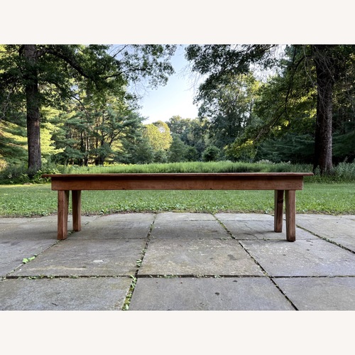 Used Custom made Rustic Bench for sale on AptDeco