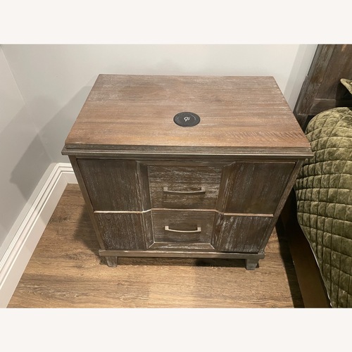 Used Dark Brown Wood Nightstands for sale on AptDeco