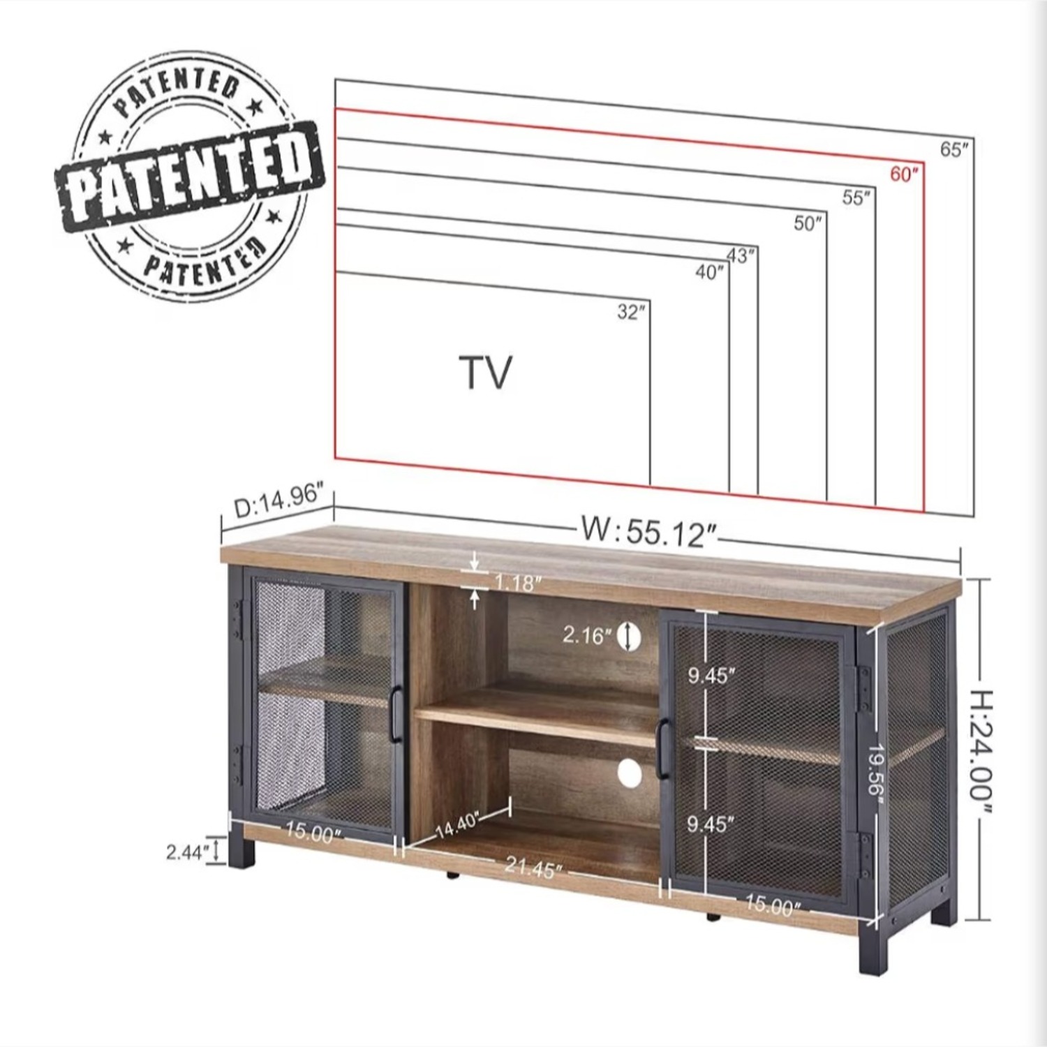 Industrial Entertainment Center - image-3