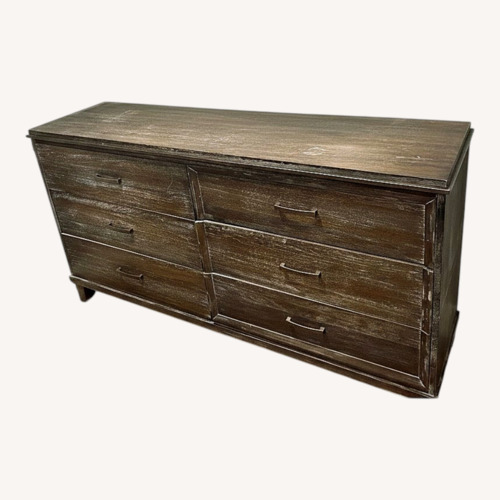 Used Dark Brown Wood Dresser for sale on AptDeco