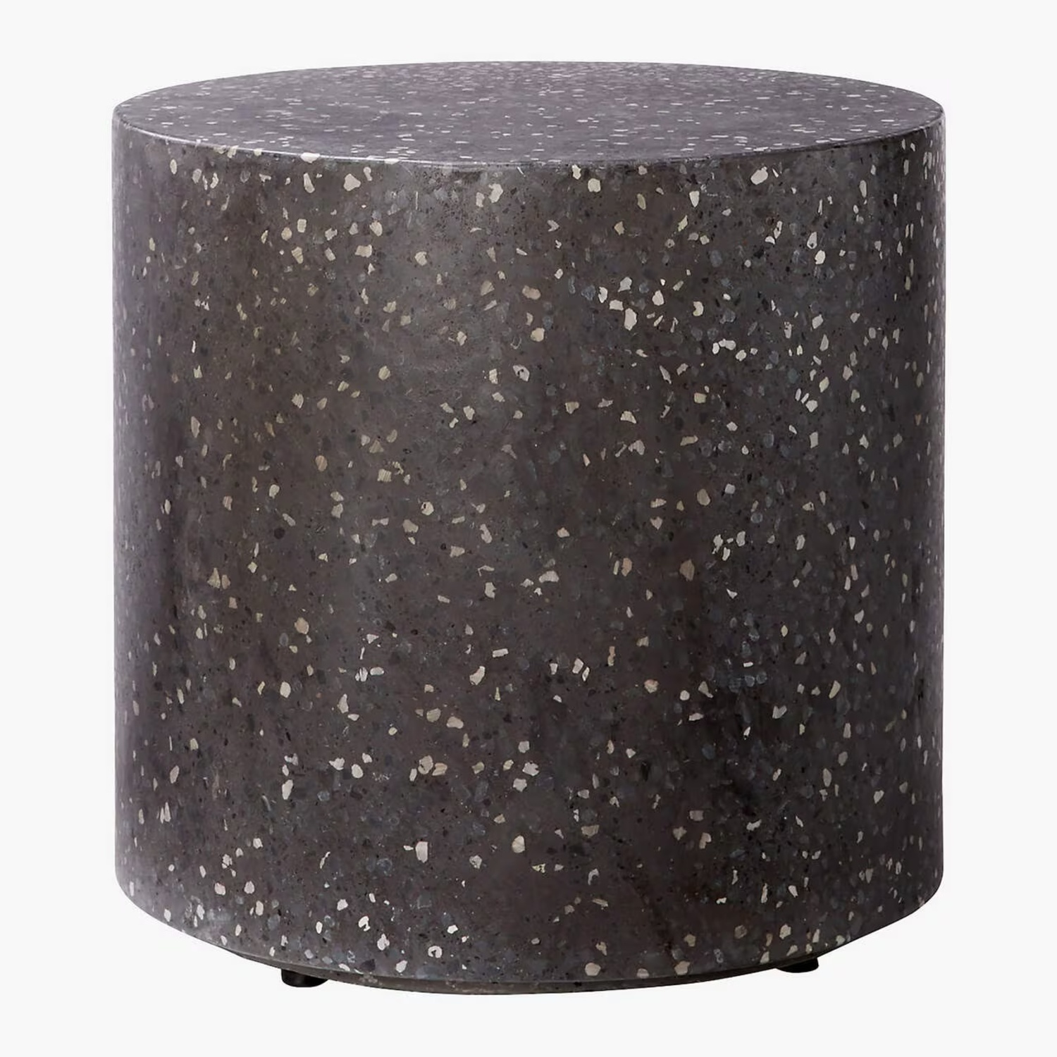 CB2 Terrazzo Black Side Table - image-5