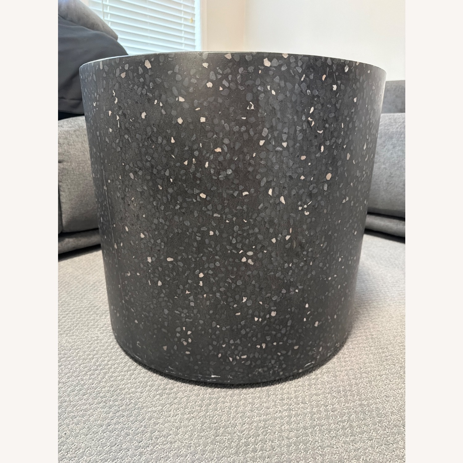 CB2 Terrazzo Black Side Table - image-4