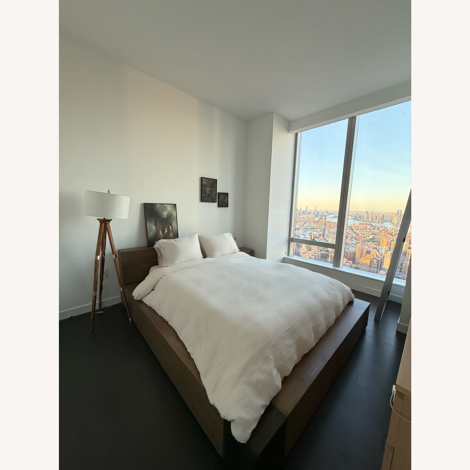 Wayfair Japanese Wood Queen Bed with Storage Drawers - image-4
