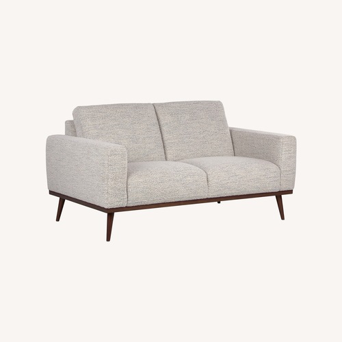 Used Article Rhett 63.5" Loveseat Pepper Ivory for sale on AptDeco