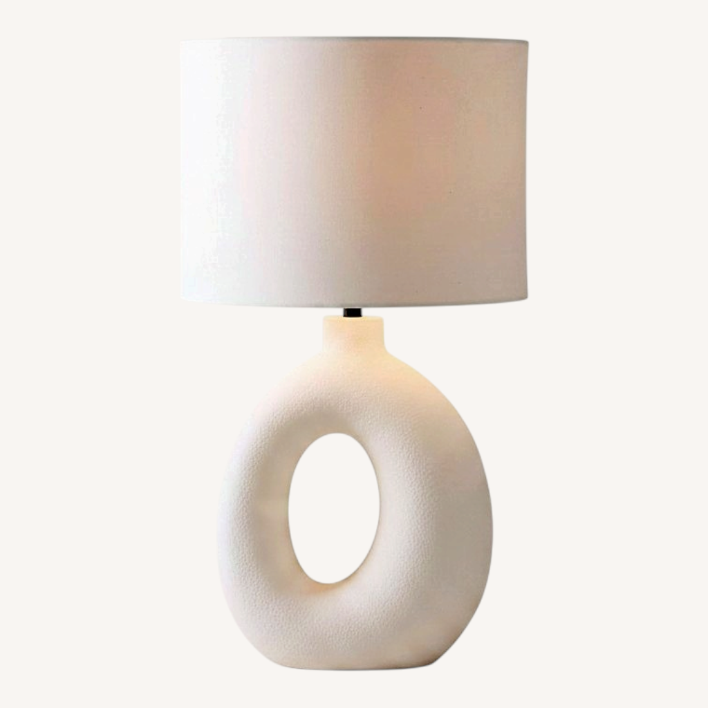 Image of CB2 Algarve Ceramic Table Lamp