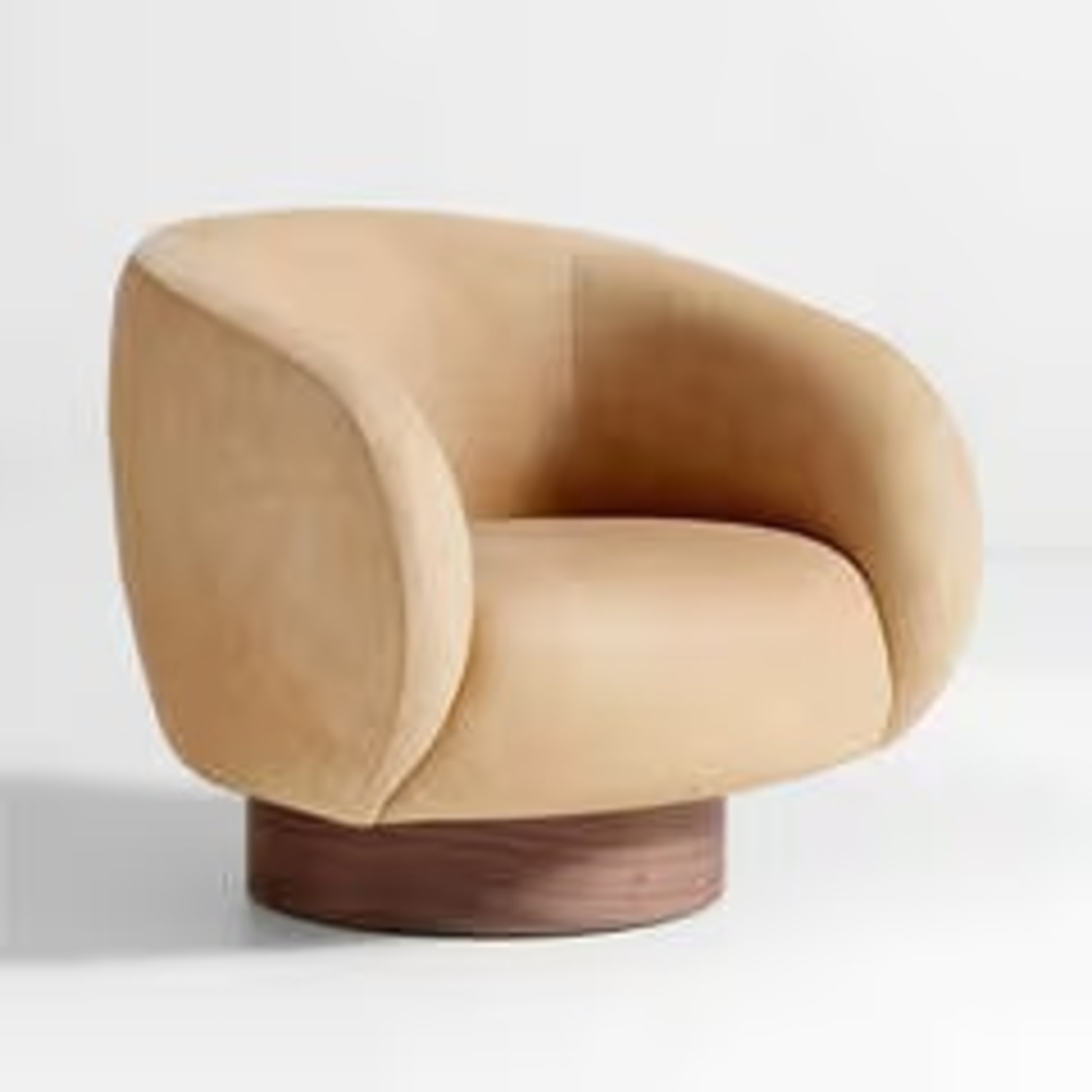 Crate & Barrel Leather Accent Chair - image-4