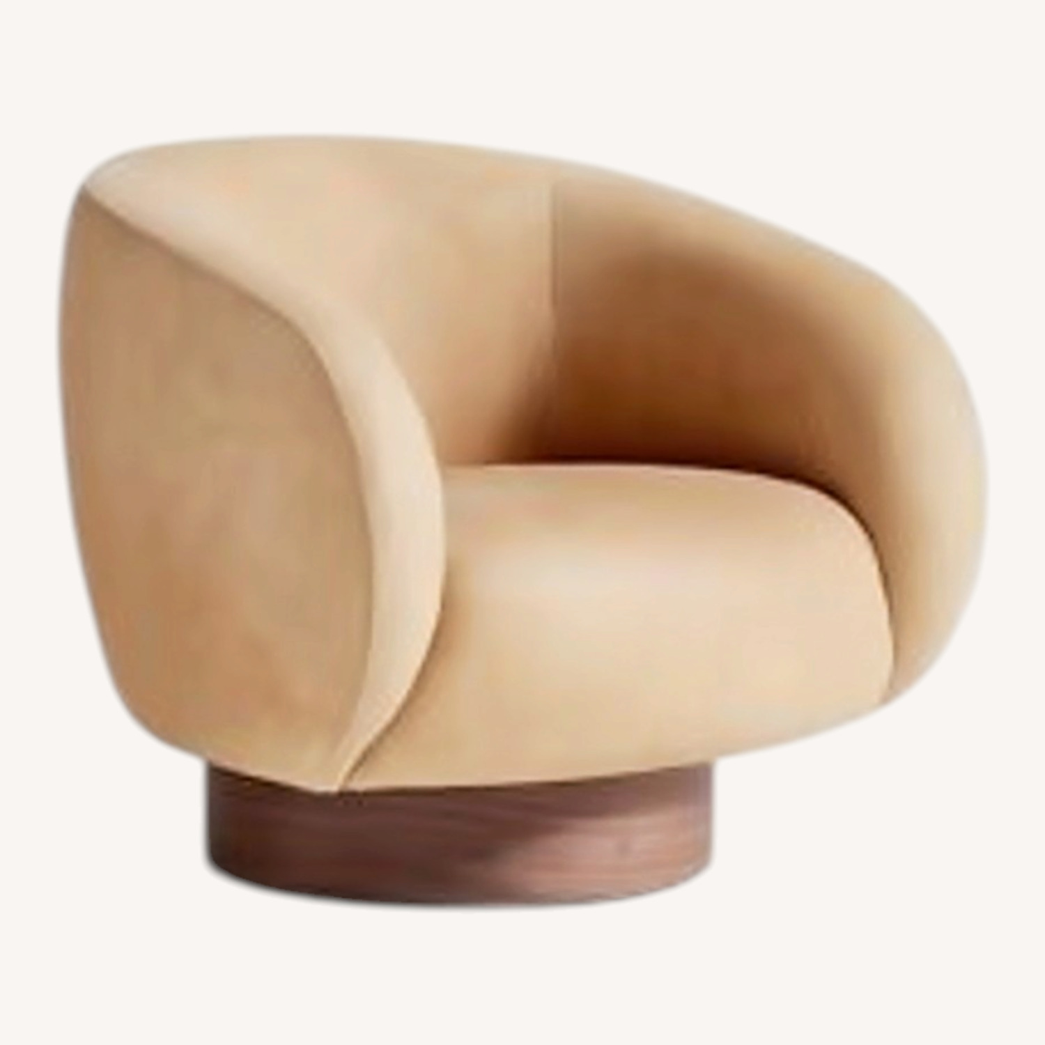 Crate & Barrel Leather Accent Chair - image-5