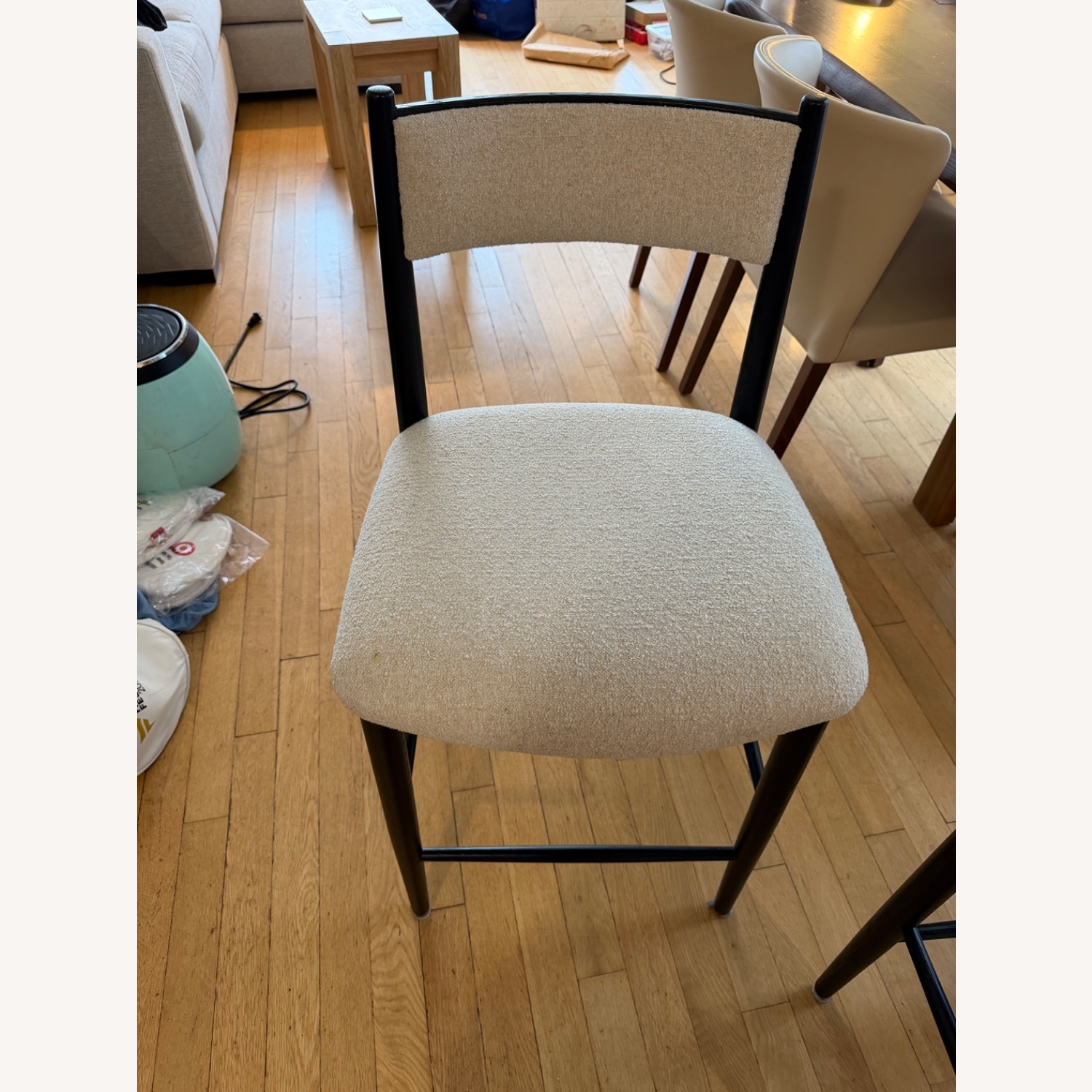 Crate & Barrel Petrie Ash Counter Stools - image-4