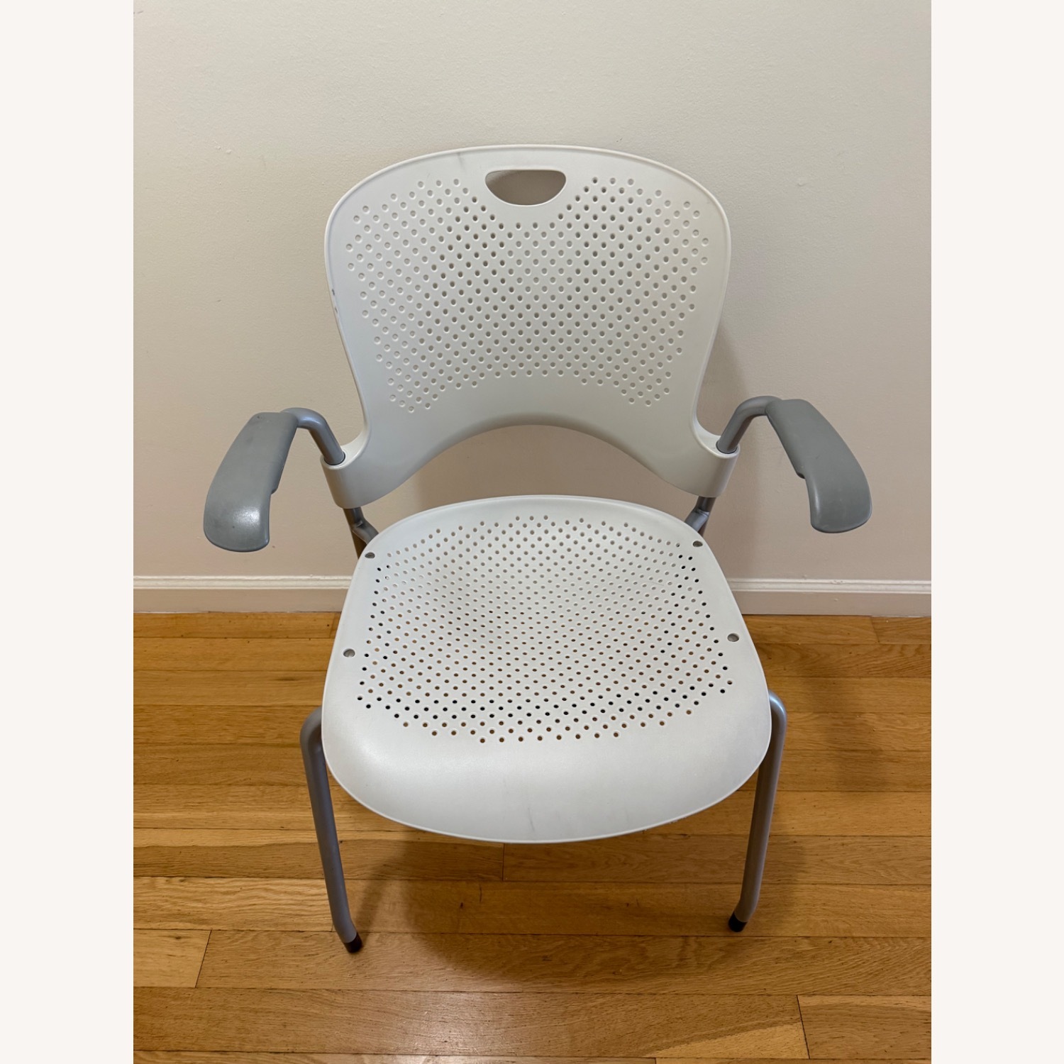 Herman Miller Light Gray Office Chair - image-1