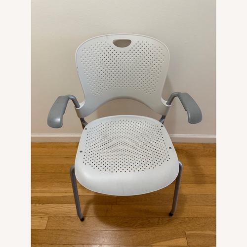 Used Herman Miller Light Gray Office Chair for sale on AptDeco