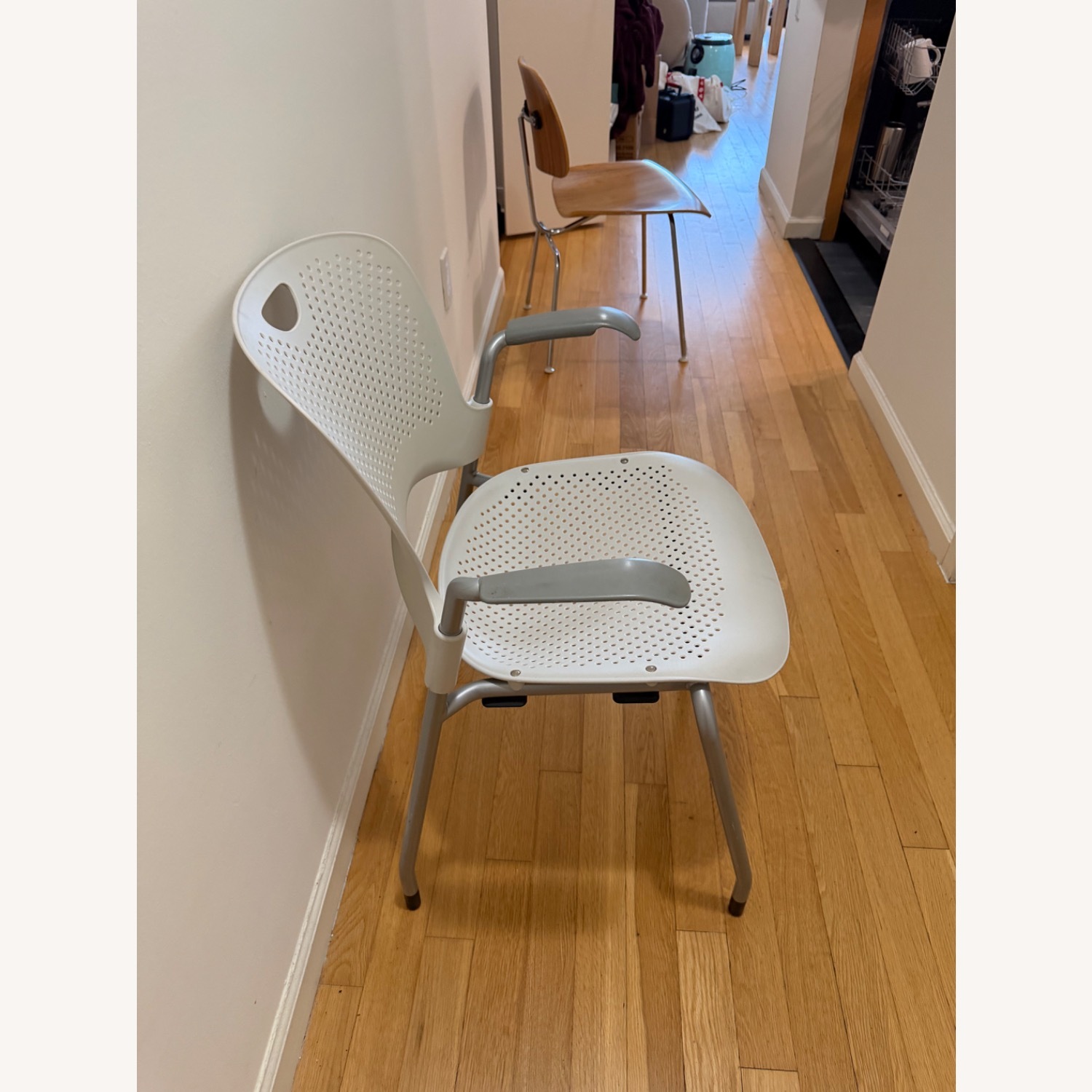 Herman Miller Light Gray Office Chair - image-3