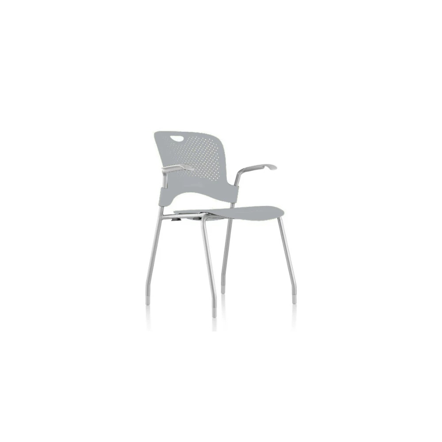 Herman Miller Light Gray Office Chair - image-4