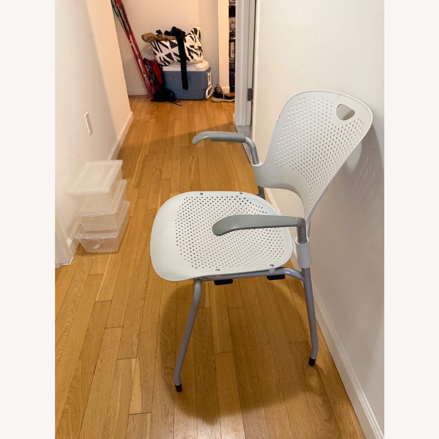 Herman Miller Light Gray Office Chair - image-2