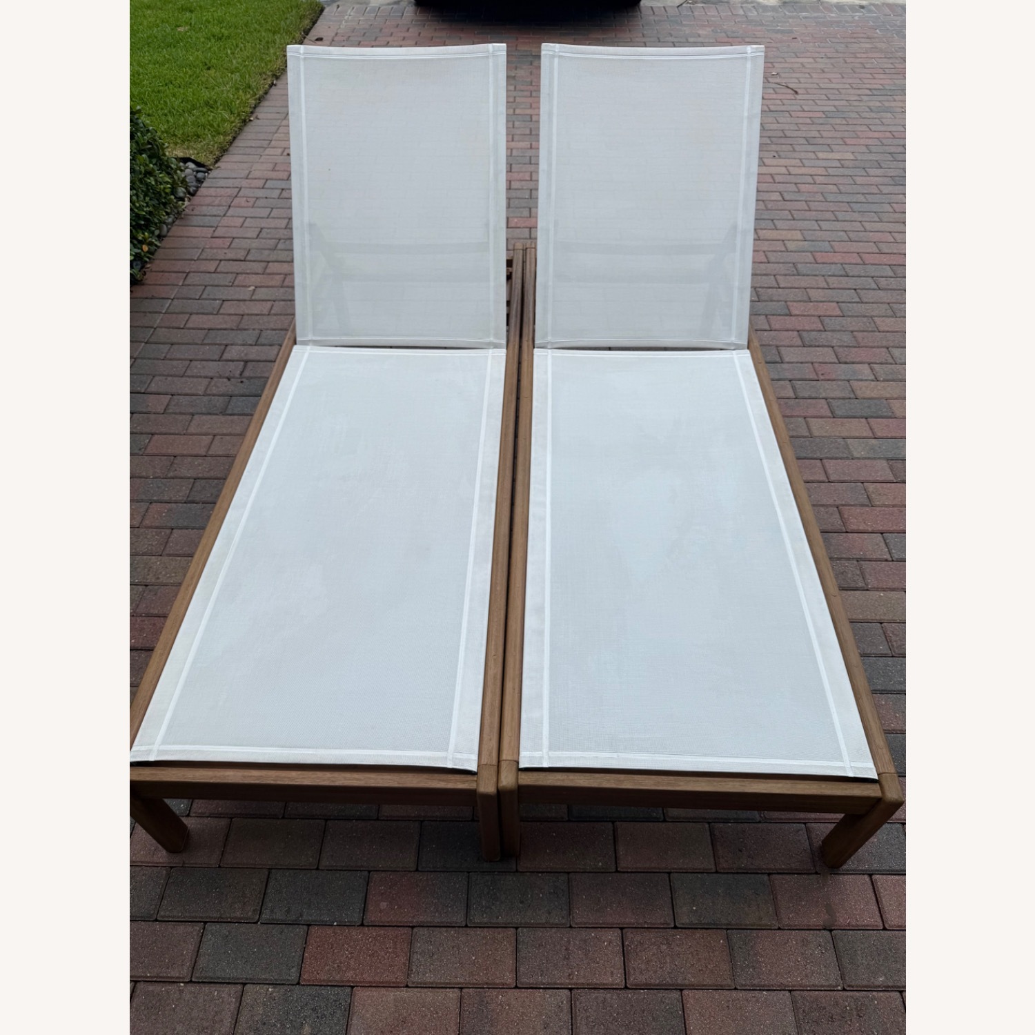 West Elm Playa Chaise Lounge Set of 2 - image-2