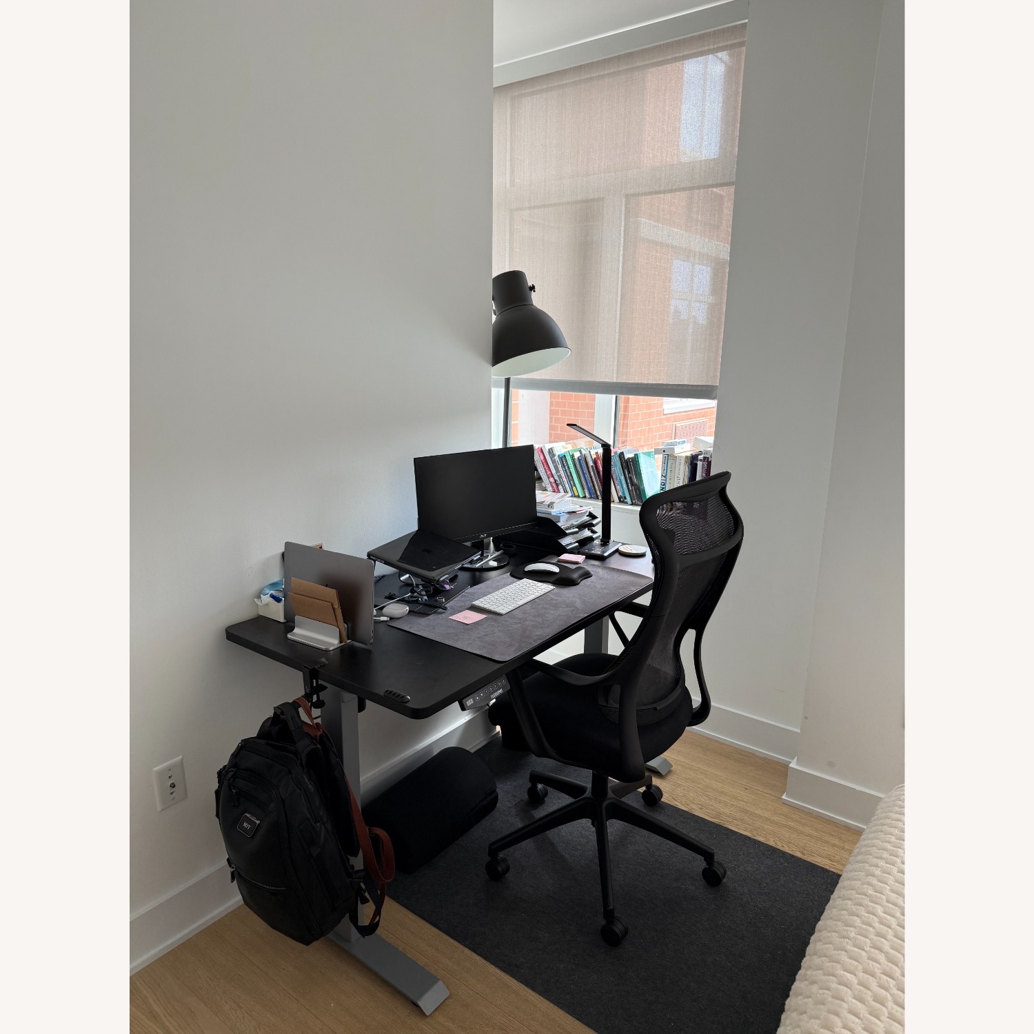 Amazon FLEXISPOT 55"x28" Standing Desk + Chair  - image-1