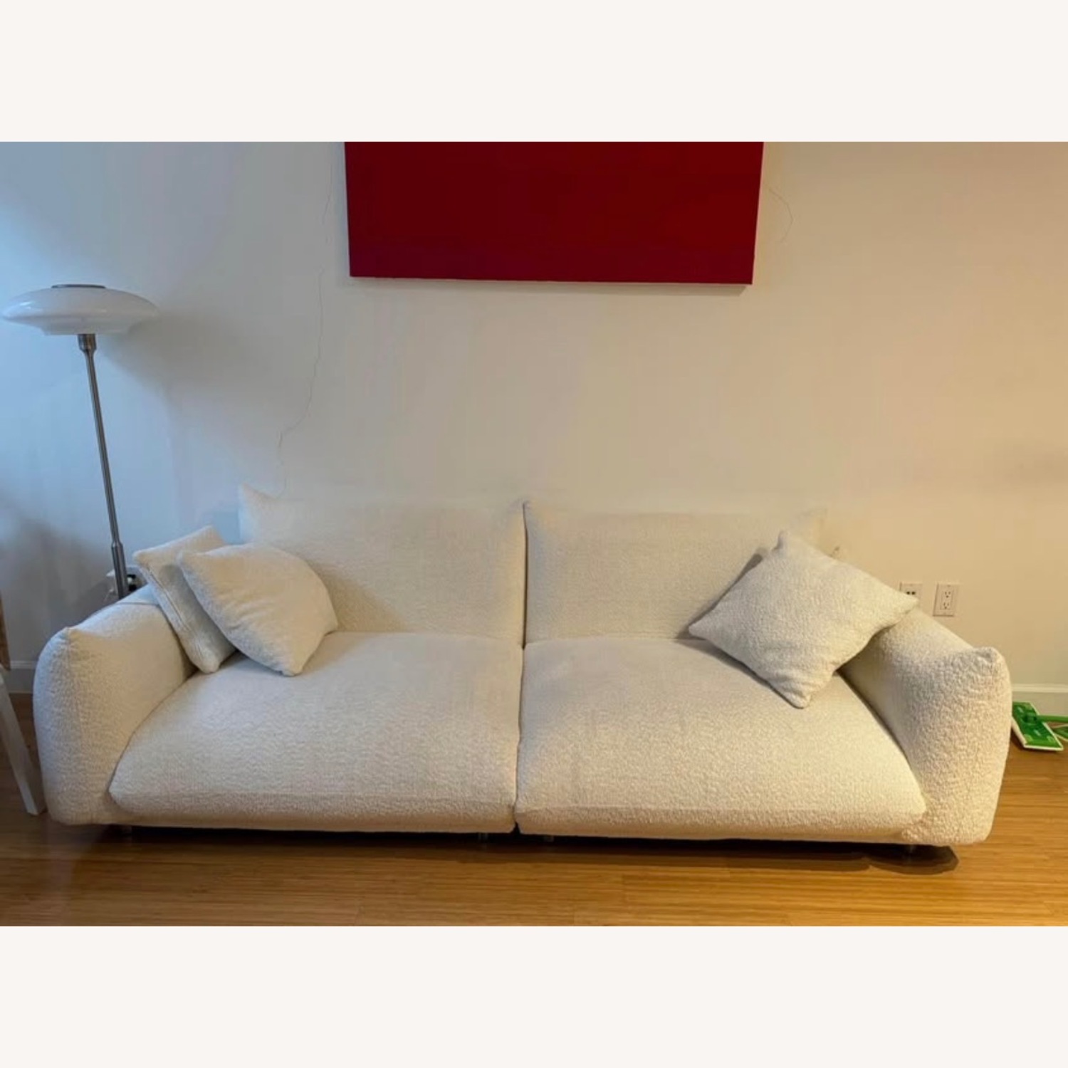 Wayfair White 2 Piece Sectional - image-5