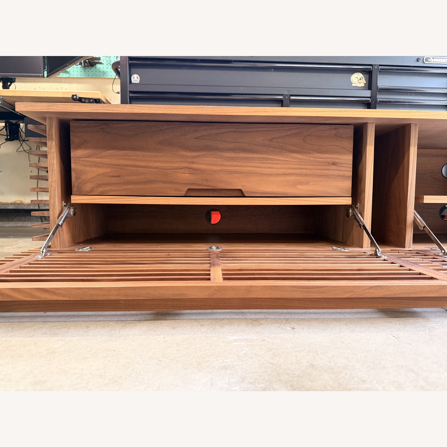Design Within Reach Line Media Console Walnut  - image-6