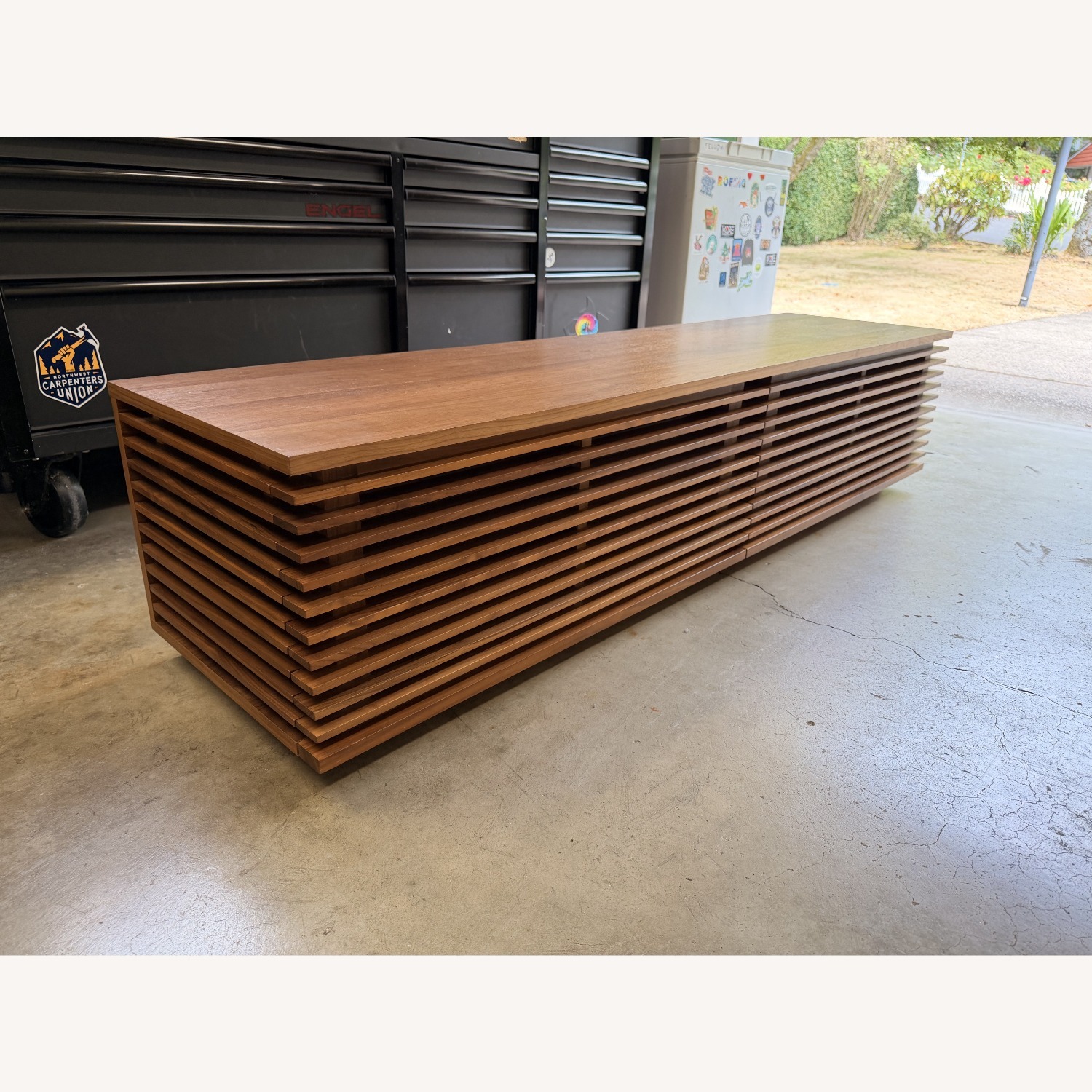 Design Within Reach Line Media Console Walnut  - image-1