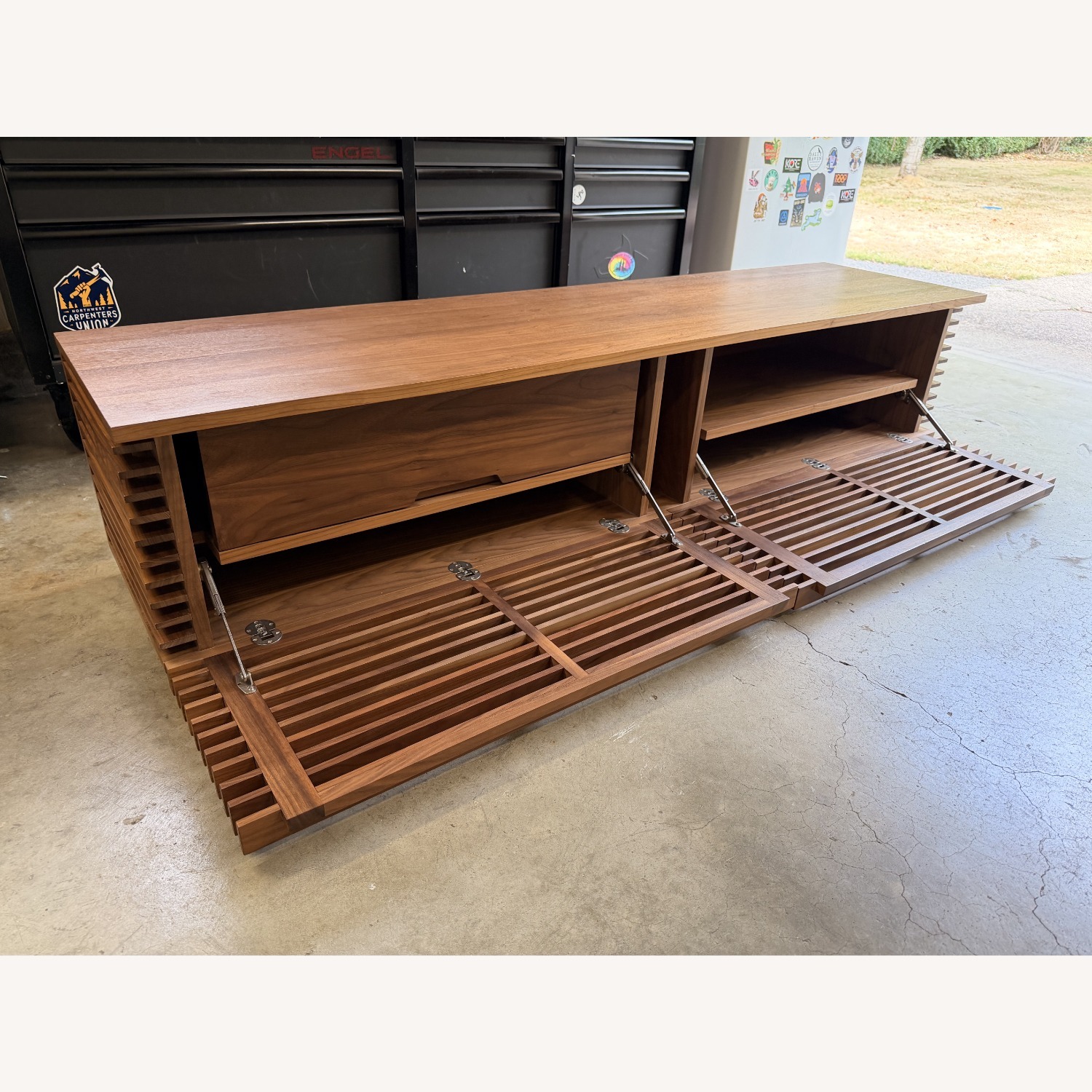Design Within Reach Line Media Console Walnut  - image-4