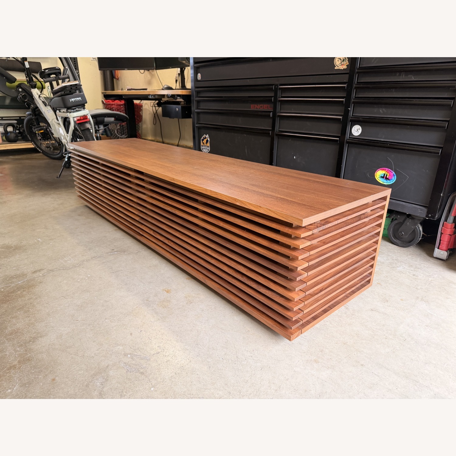 Design Within Reach Line Media Console Walnut  - image-8