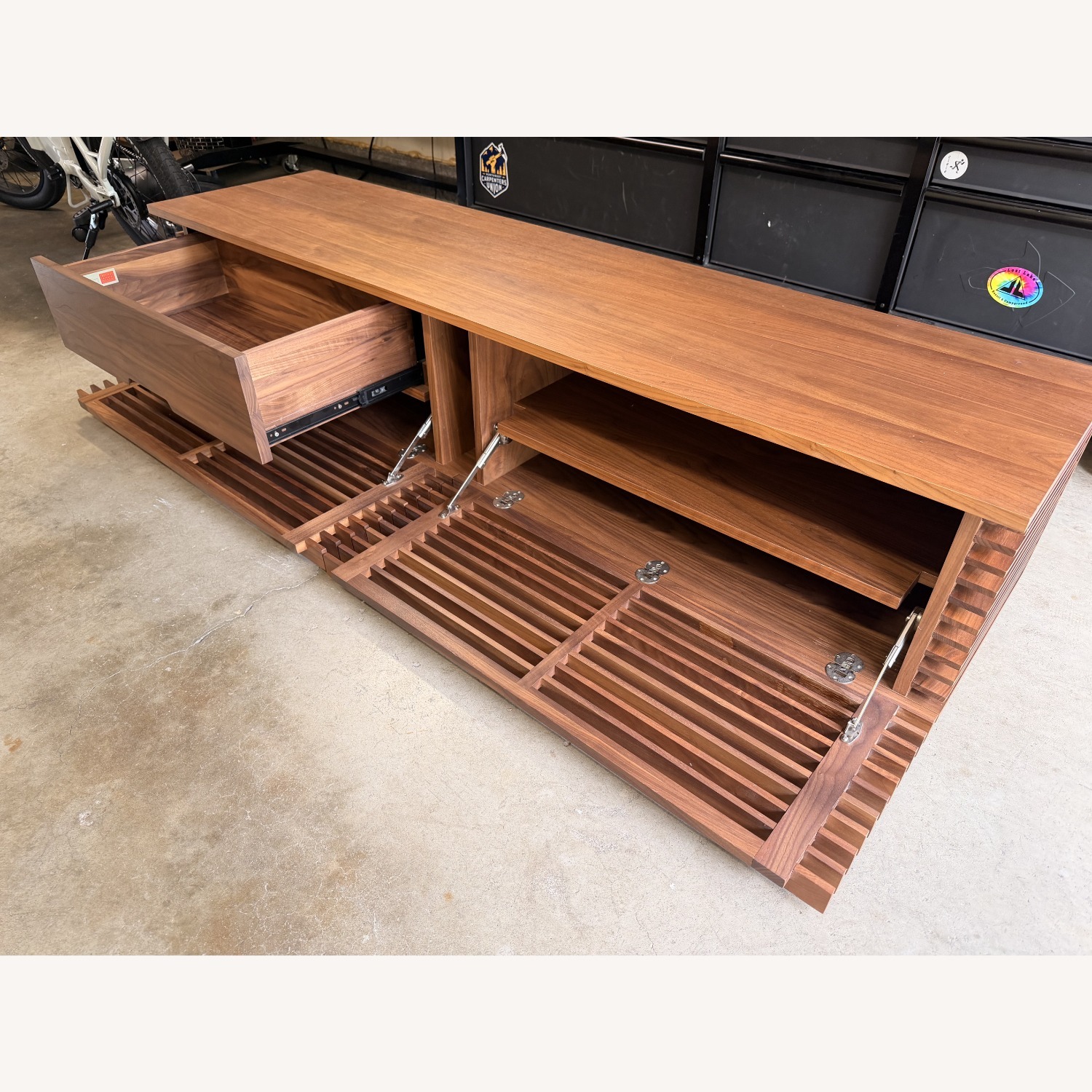 Design Within Reach Line Media Console Walnut  - image-3