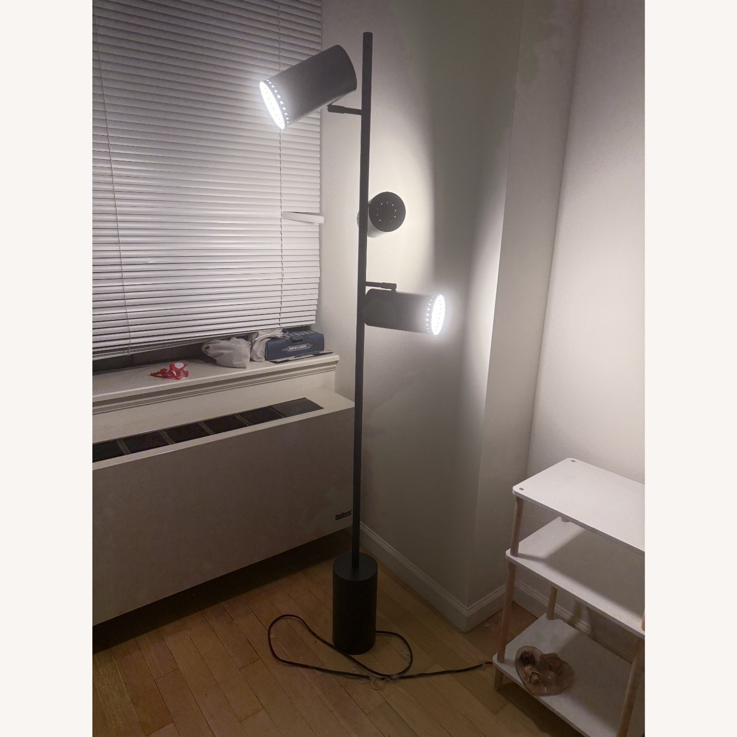 CB2 Trio Matte Black Floor Lamp - image-2