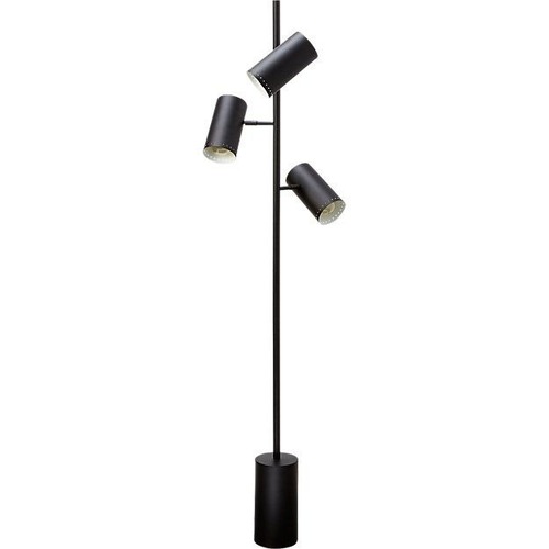 Used CB2 Trio Matte Black Floor Lamp for sale on AptDeco