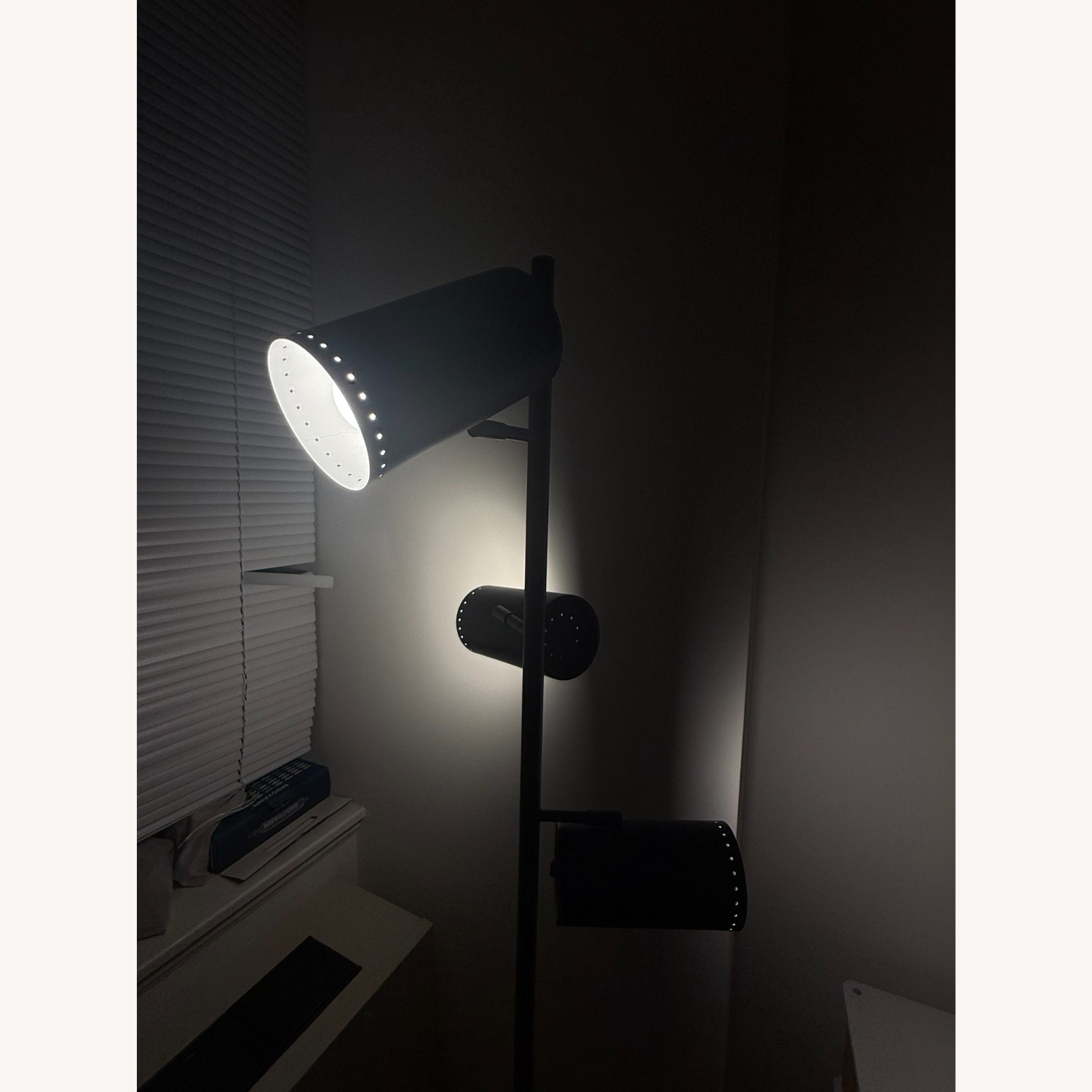 CB2 Trio Matte Black Floor Lamp - image-3