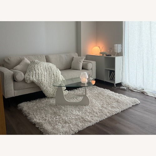 Used Ashley Furniture Natural Fabric 3+ Seater Sofa for sale on AptDeco