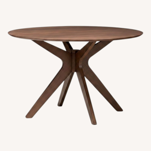 Used Baxton Studio Walnut Dining Table for sale on AptDeco