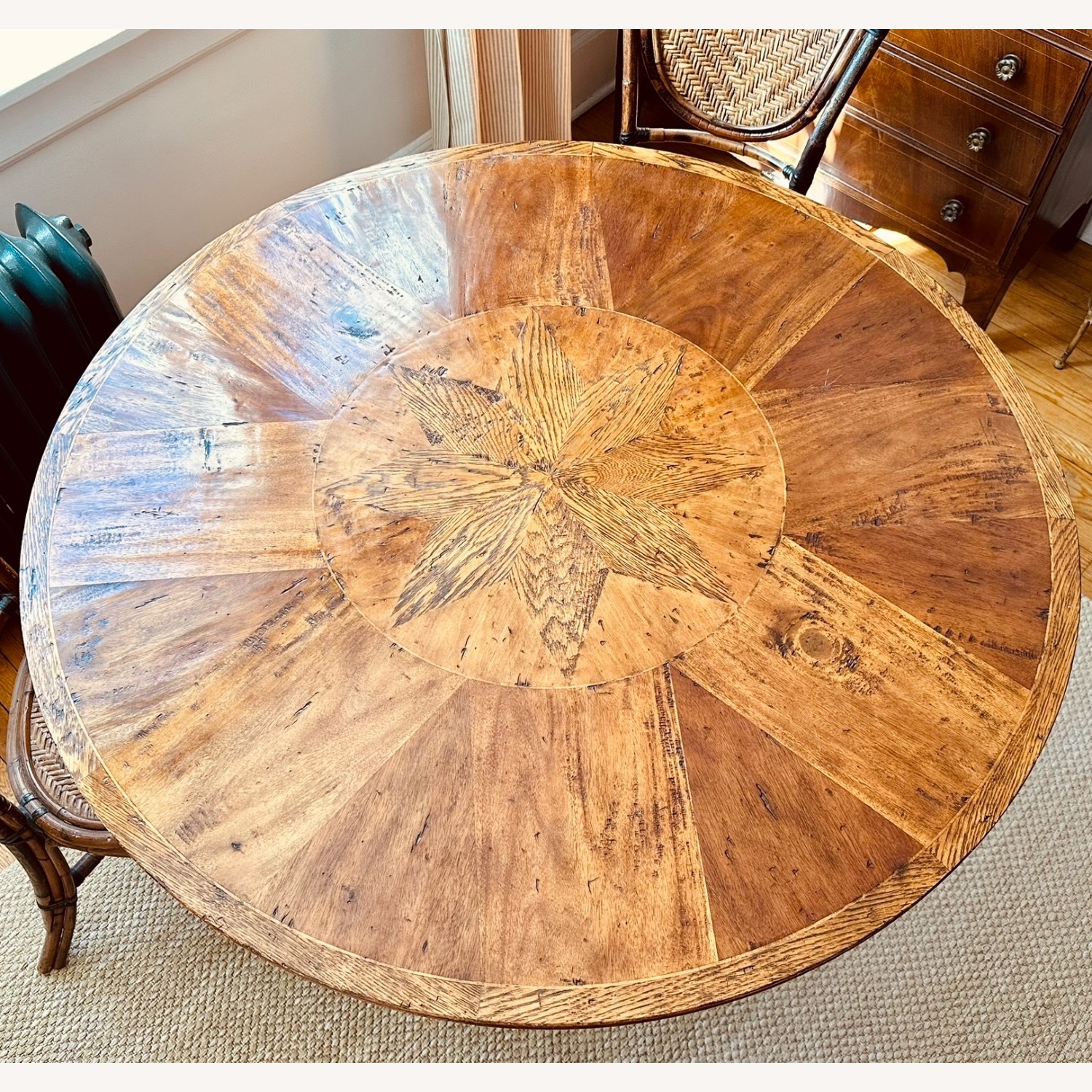 Theodore Alexander Wood Dining Table - image-3