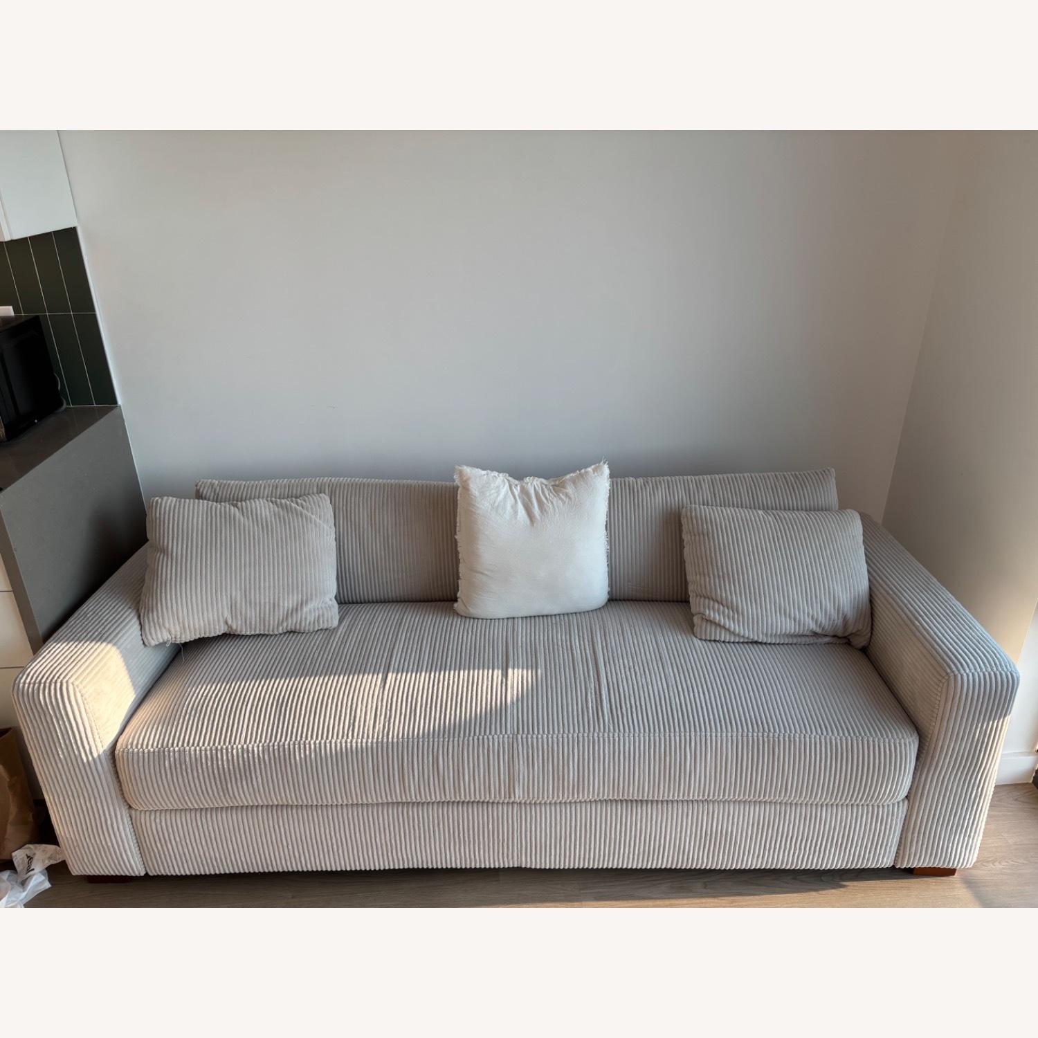 Prospect Heights White Sofa - image-3
