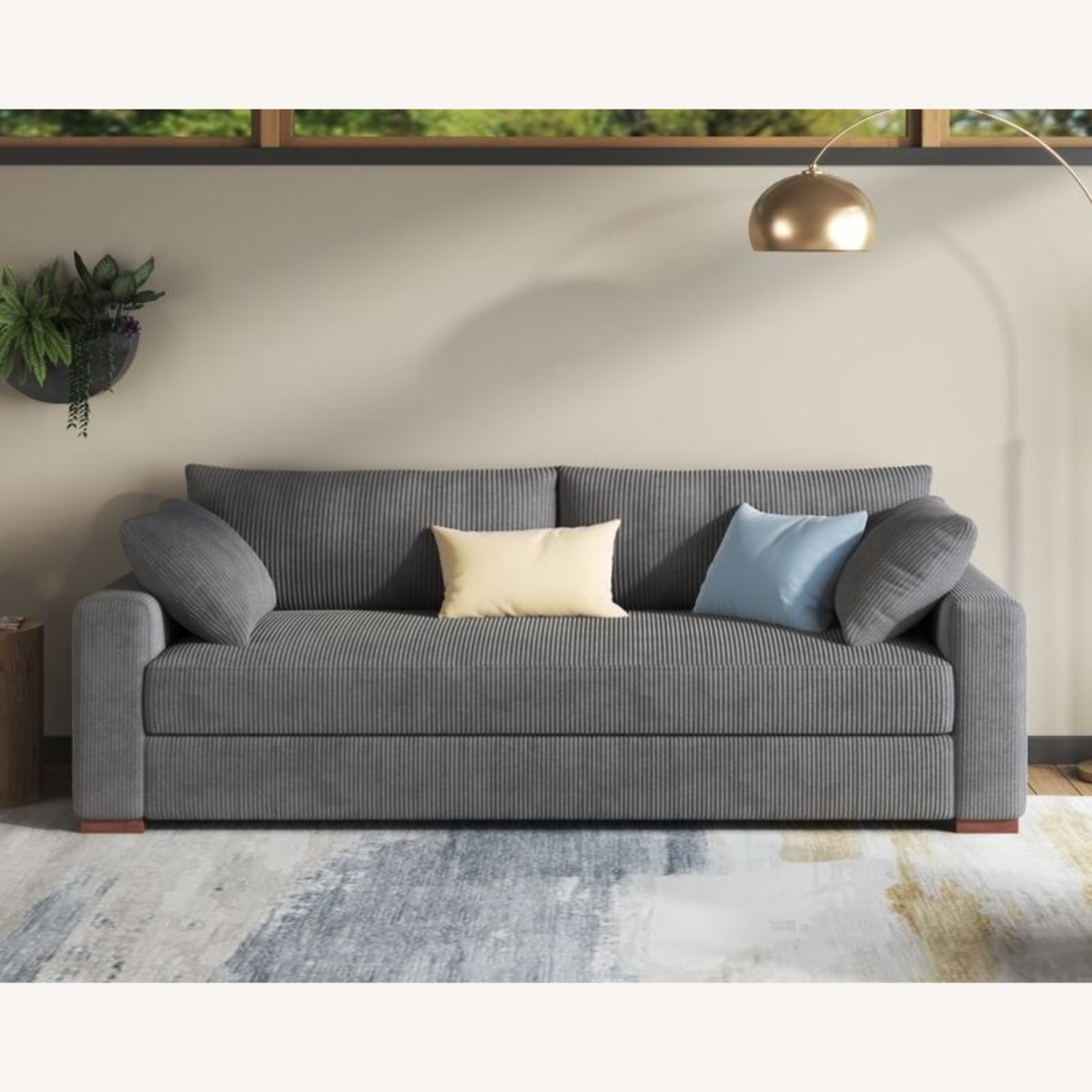 Prospect Heights White Sofa - image-4