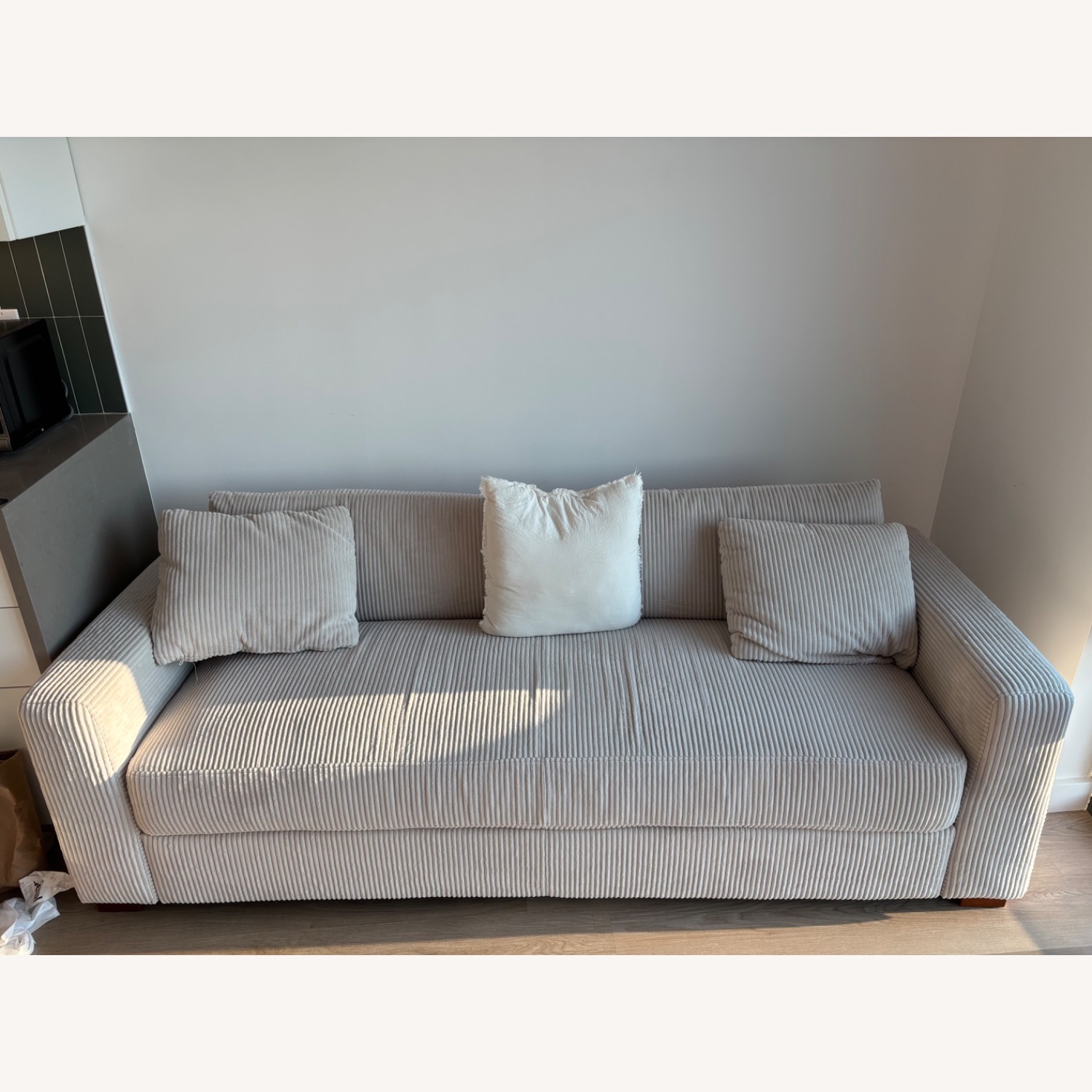 Prospect Heights White Sofa - image-2