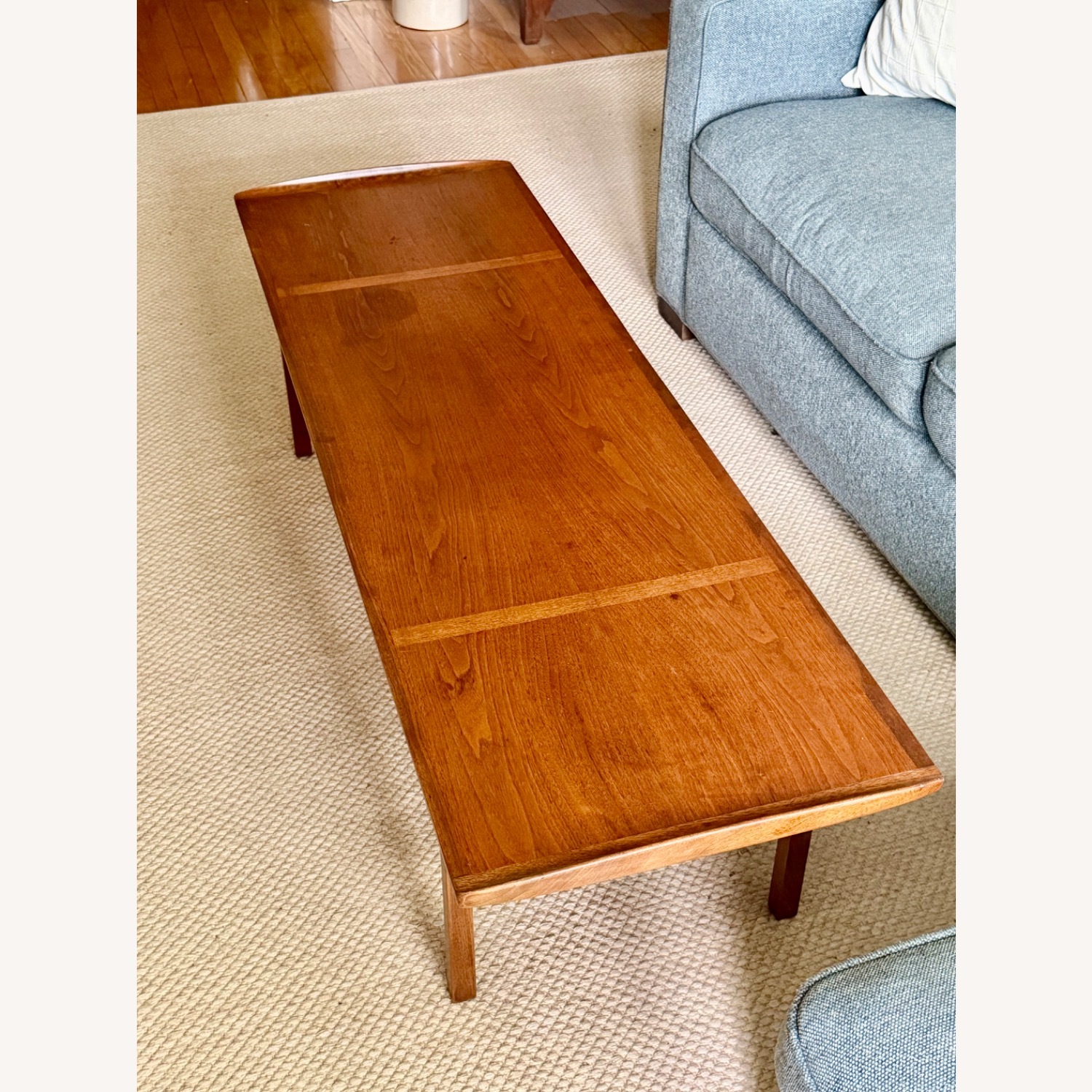 Wood Danish Coffee Table - image-2