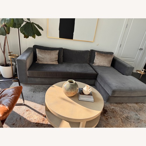 Used Restoration Hardware Raku Dark Gray Area Rug 8' x 10' for sale on AptDeco