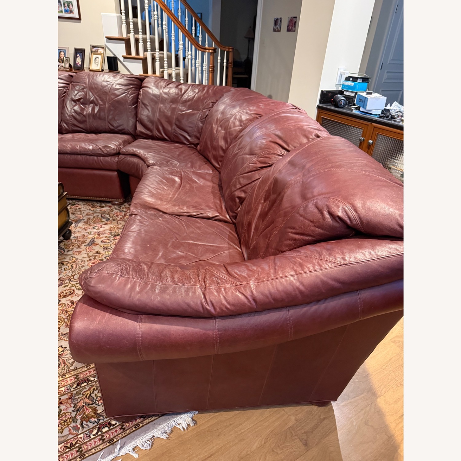 Sherrill Furniture Motioncraft Dark Brown 3+ Piece Sectional - image-3