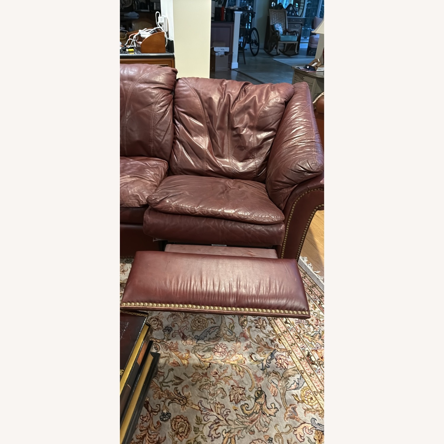 Sherrill Furniture Motioncraft Dark Brown 3+ Piece Sectional - image-6