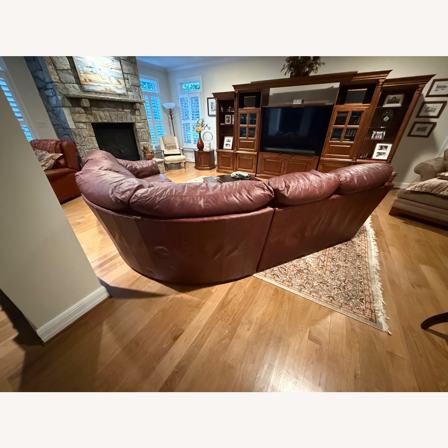 Sherrill Furniture Motioncraft Dark Brown 3+ Piece Sectional - image-11
