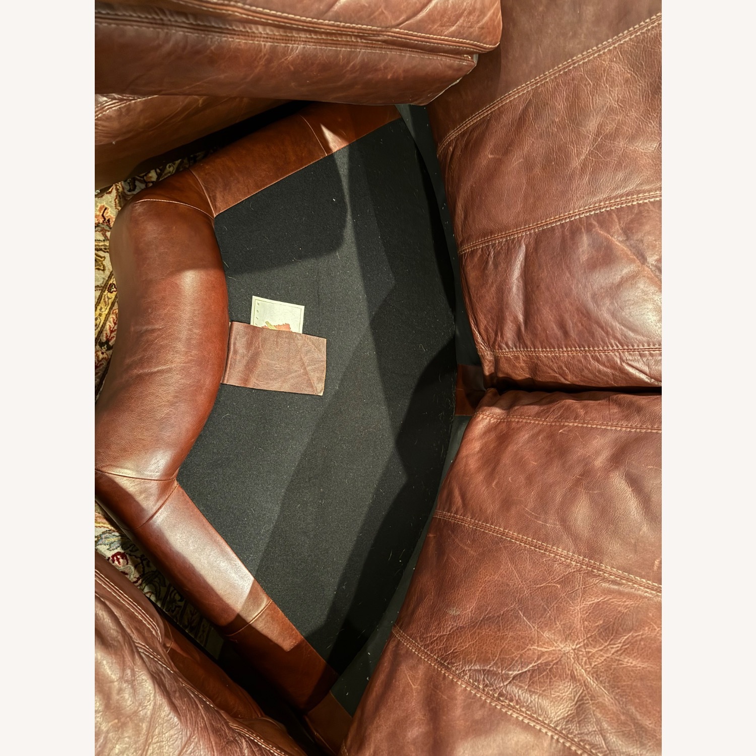 Sherrill Furniture Motioncraft Dark Brown 3+ Piece Sectional - image-7