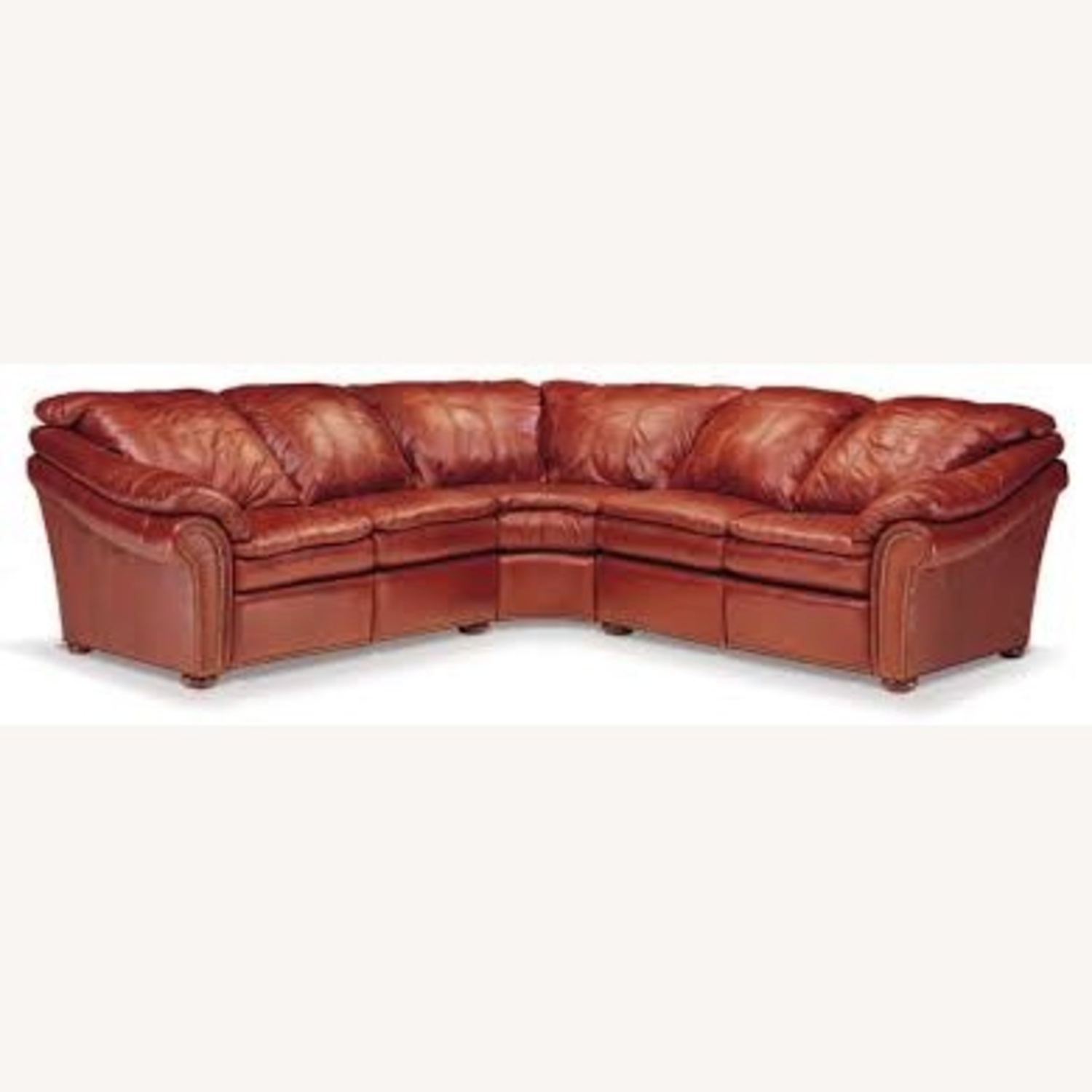 Sherrill Furniture Motioncraft Dark Brown 3+ Piece Sectional - image-12