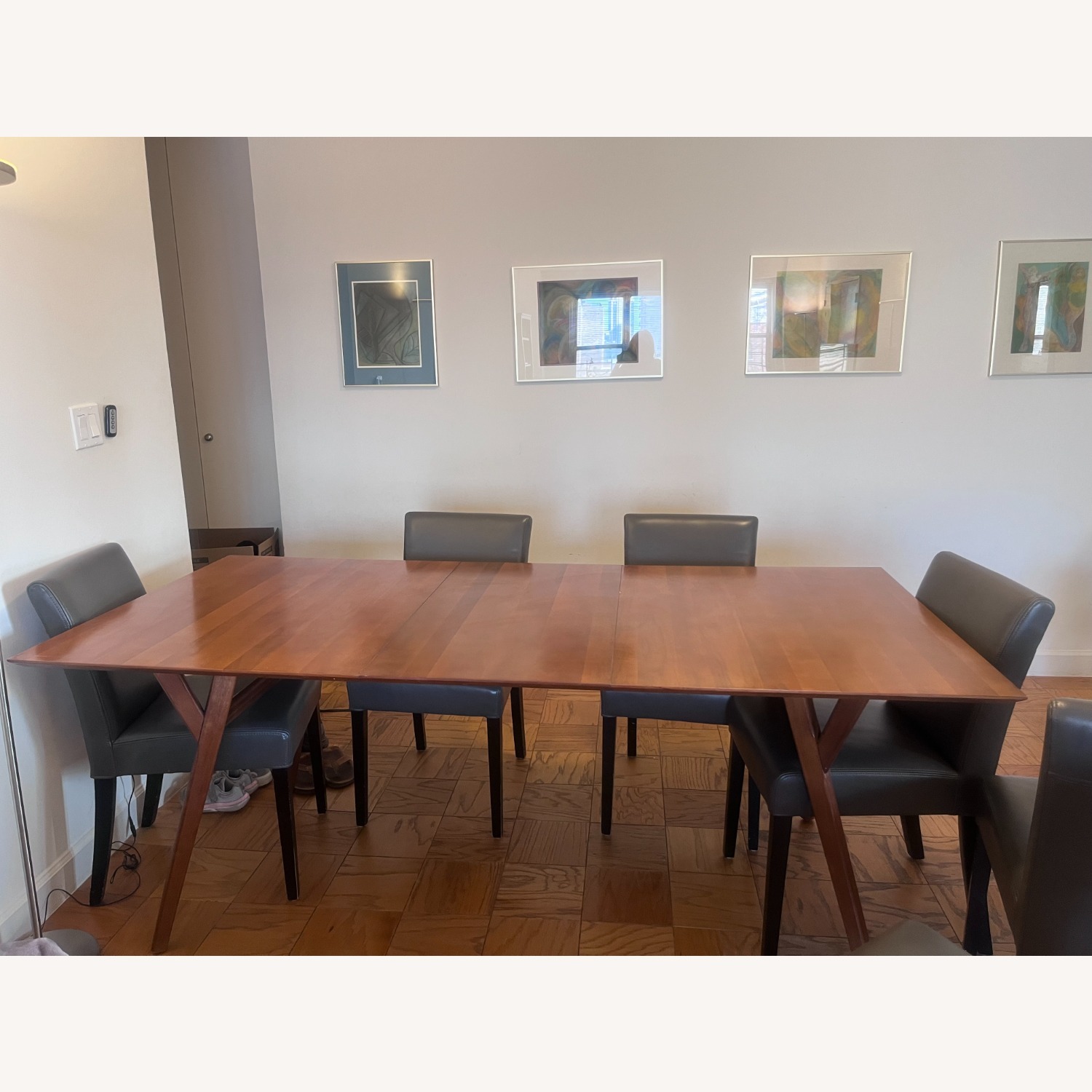 West Elm Mid-Century Extendable Dining Table - image-2