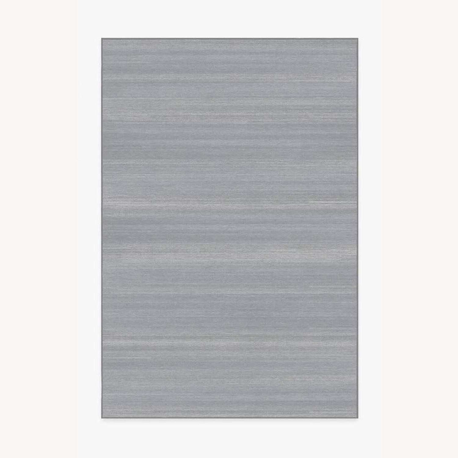 Ruggable Light Gray Runner Rug 2.7' x 8' w Pad - image-2