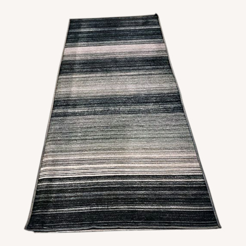 Used Ruggable Runner + Ultra Plush Pad Gray/Charcoal for sale on AptDeco