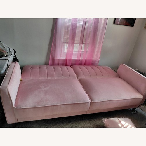 Used Wayfair Pink Sleeper Sofa for sale on AptDeco